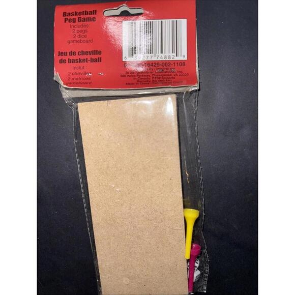 Basketball Peg Board Game, Brand New Sport Fun Travel Toy Hand Held Game - Picture 4 of 8